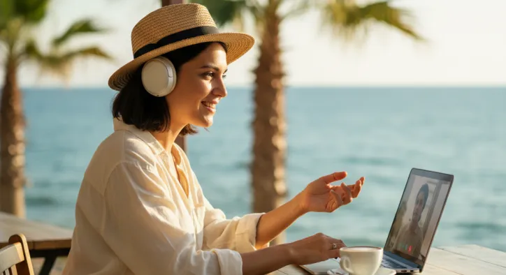 Türk Dijital Göçebeler (Digital Nomads) İçin Esnek Online İngilizce Kursu