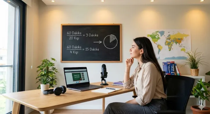 İngilizce Konuşma Kursu Fiyatları: Etikete Değil, "Dakika Başına Maliyete" Bakın