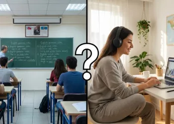 Online İngilizce Kursu mu Yüz Yüze mi? Karar Vermeden Önce Bu 4 Soruyu Sorun